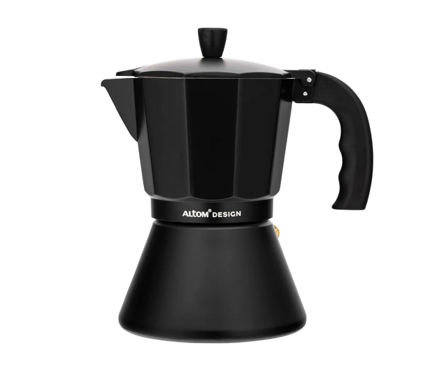 Altom Kawiarka aluminiowa 300 ml na 6 filiżanek czarny (indukcja) - 1580540 - zdjęcie